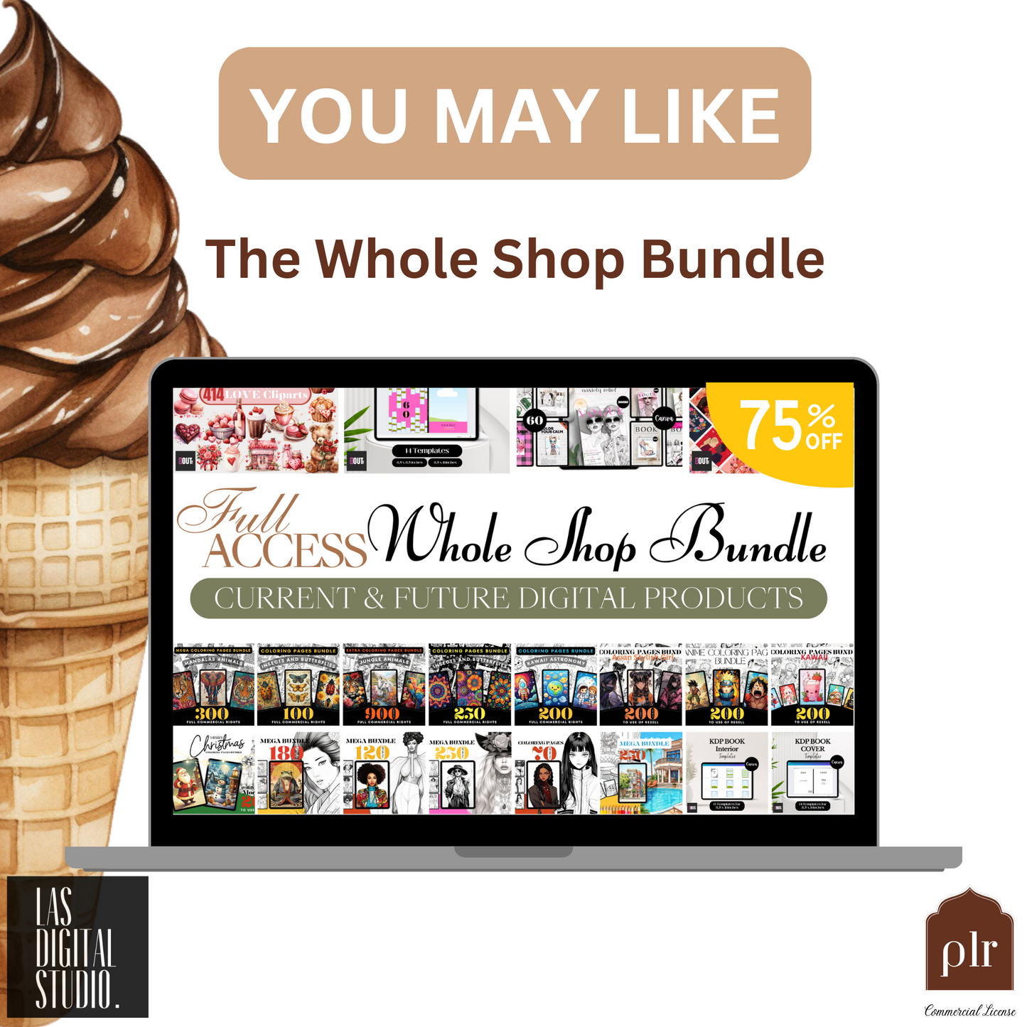150 Coffee latte and Hot chocolate watercolor Cliparts To use or Resell, pdf and png and svg Files, PLR Resell rights, Editable in Canva